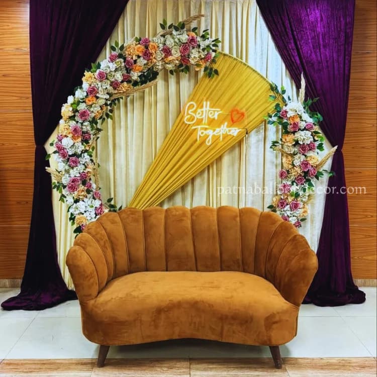 Ring Ceremony / Engagement balloon decoration services in Patna