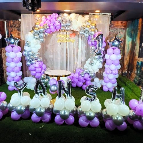 Classic Birthday Celebration balloon decoration service in Patna