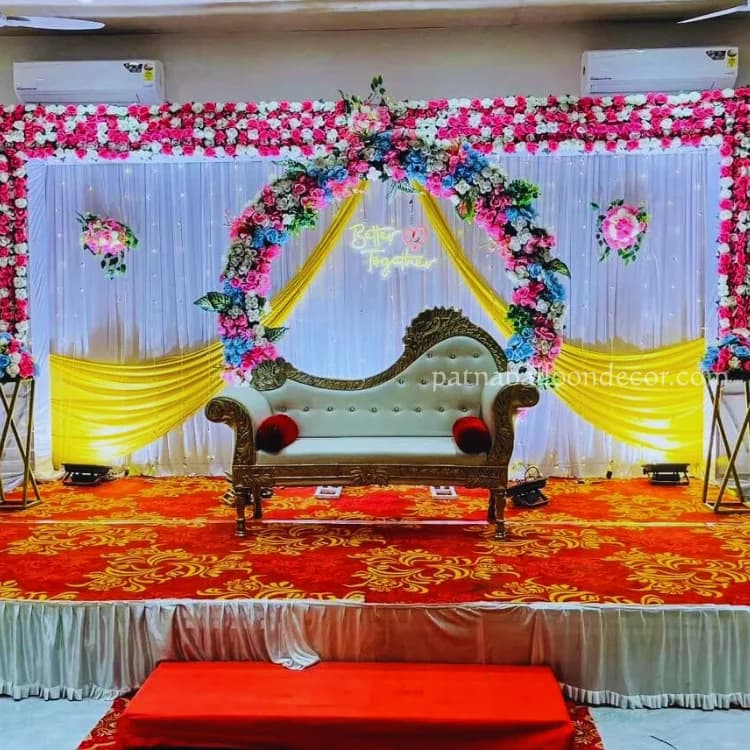 Dreamy Engagement Setup